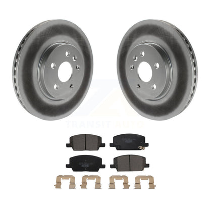 Coated Disc Rotors and Ceramic Brake Pads Kit-KGT-102033 - Kit.bestparts.ca