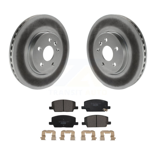 Coated Disc Rotors and Ceramic Brake Pads Kit-KGT-102033 - Kit.bestparts.ca