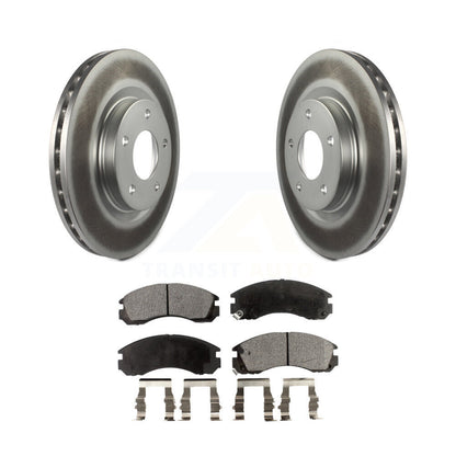 Coated Disc Rotors and Ceramic Brake Pads Kit-KGT-102034 - Kit.bestparts.ca