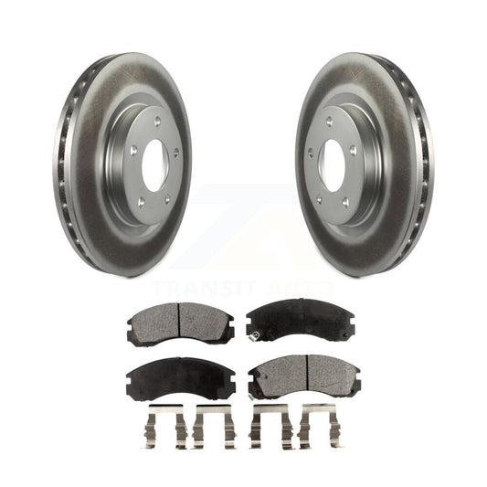 Coated Disc Rotors and Ceramic Brake Pads Kit-KGT-102034 - Kit.bestparts.ca
