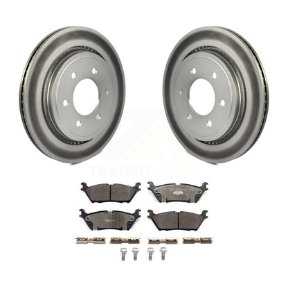 Coated Disc Rotors and Ceramic Brake Pads Kit-KGT-102041 - Kit.bestparts.ca