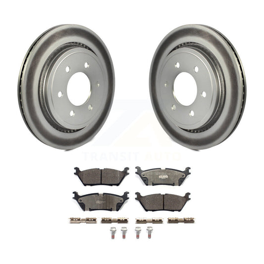 Coated Disc Rotors and Ceramic Brake Pads Kit-KGT-102041 - Kit.bestparts.ca