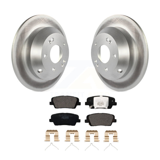 Coated Disc Rotors and Ceramic Brake Pads Kit-KGT-102042 - Kit.bestparts.ca