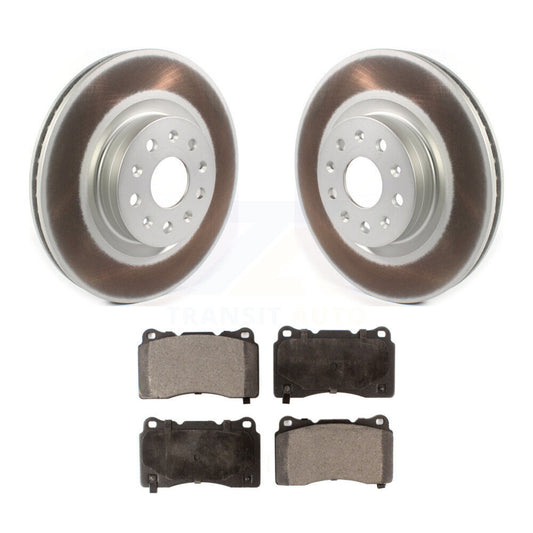 Coated Disc Rotors and Ceramic Brake Pads Kit-KGT-102048 - Kit.bestparts.ca