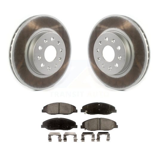 Coated Disc Rotors and Ceramic Brake Pads Kit-KGT-102053 - Kit.bestparts.ca