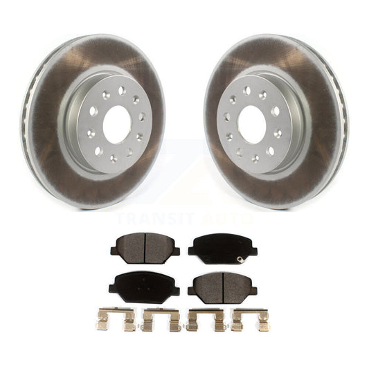 Coated Disc Rotors and Ceramic Brake Pads Kit-KGT-102056 - Kit.bestparts.ca