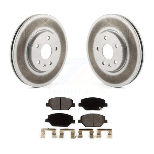 Coated Disc Rotors and Ceramic Brake Pads Kit-KGT-102058 - Kit.bestparts.ca