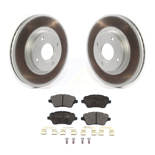 Coated Disc Rotors and Ceramic Brake Pads Kit-KGT-102060 - Kit.bestparts.ca