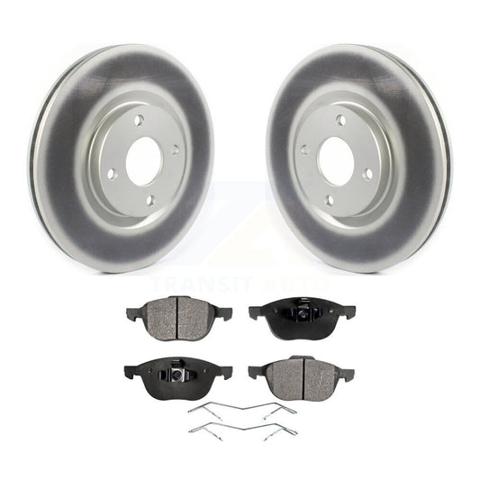 Coated Disc Rotors and Ceramic Brake Pads Kit-KGT-102061 - Kit.bestparts.ca