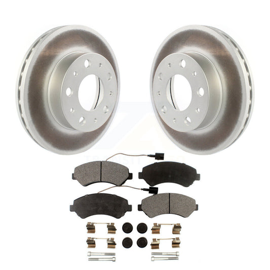 Coated Disc Rotors and Ceramic Brake Pads Kit-KGT-102062 - Kit.bestparts.ca