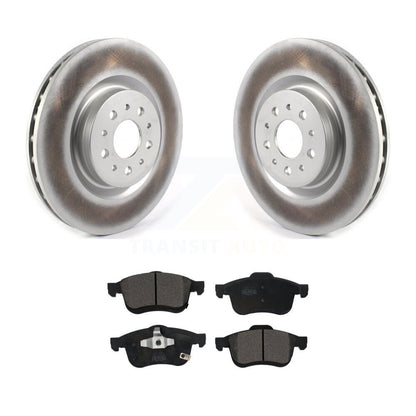 Coated Disc Rotors and Ceramic Brake Pads Kit-KGT-102063 - Kit.bestparts.ca