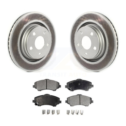 Coated Disc Rotors and Ceramic Brake Pads Kit-KGT-102064 - Kit.bestparts.ca