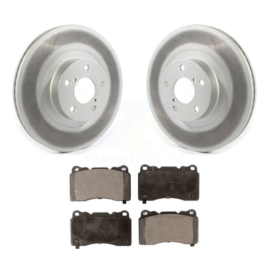 Coated Disc Rotors and Ceramic Brake Pads Kit-KGT-102066 - Kit.bestparts.ca