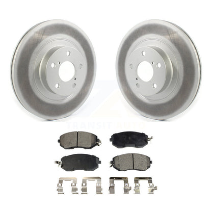 Coated Disc Rotors and Ceramic Brake Pads Kit-KGT-102068 - Kit.bestparts.ca