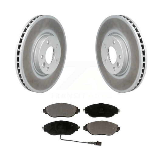 Coated Disc Rotors and Ceramic Brake Pads Kit-KGT-102077 - Kit.bestparts.ca