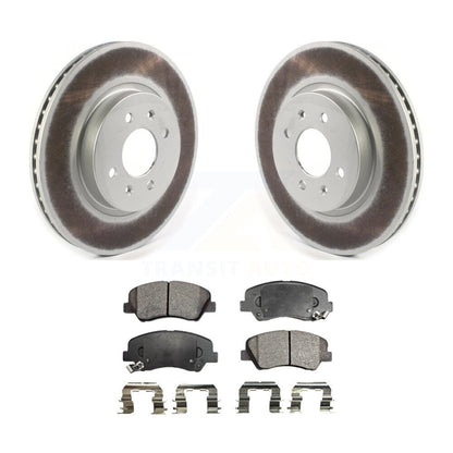 Coated Disc Rotors and Ceramic Brake Pads Kit-KGT-102078 - Kit.bestparts.ca