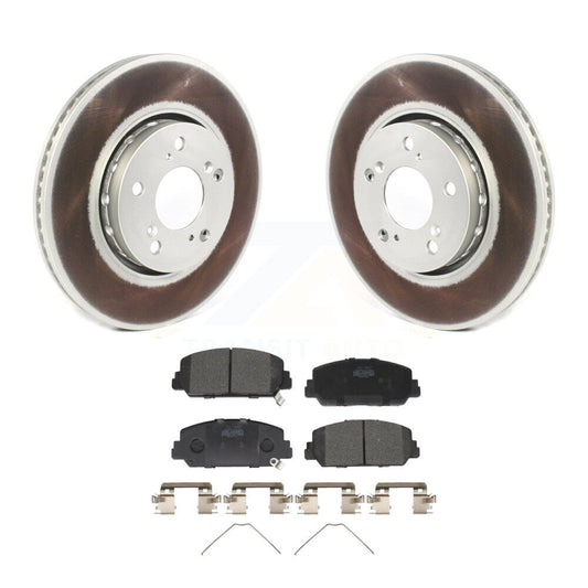 Coated Disc Rotors and Ceramic Brake Pads Kit-KGT-102079 - Kit.bestparts.ca