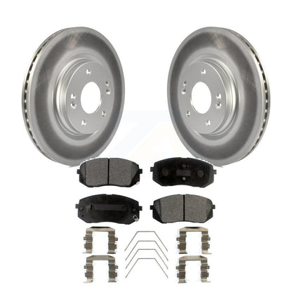 Coated Disc Rotors and Ceramic Brake Pads Kit-KGT-102083 - Kit.bestparts.ca