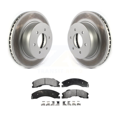 Coated Disc Rotors and Ceramic Brake Pads Kit-KGT-102084 - Kit.bestparts.ca