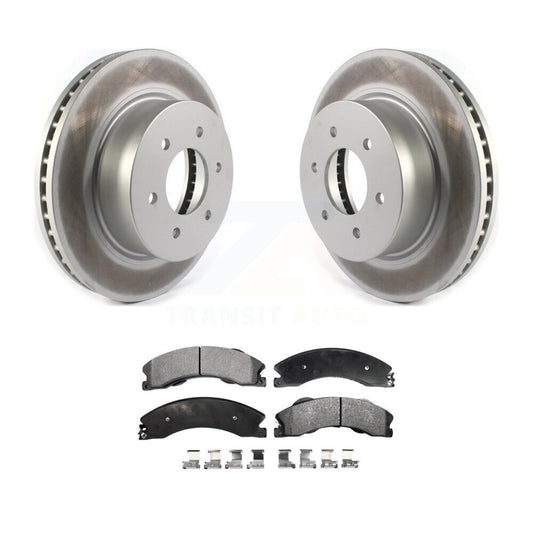 Coated Disc Rotors and Ceramic Brake Pads Kit-KGT-102084 - Kit.bestparts.ca