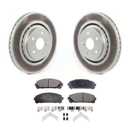 Coated Disc Rotors and Ceramic Brake Pads Kit-KGT-102086 - Kit.bestparts.ca
