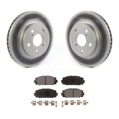 Coated Disc Rotors and Ceramic Brake Pads Kit-KGT-102087 - Kit.bestparts.ca