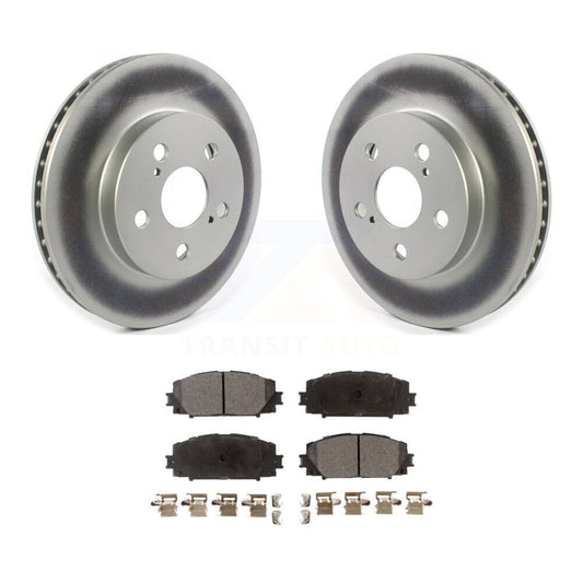 Coated Disc Rotors and Ceramic Brake Pads Kit-KGT-102087 - Kit.bestparts.ca
