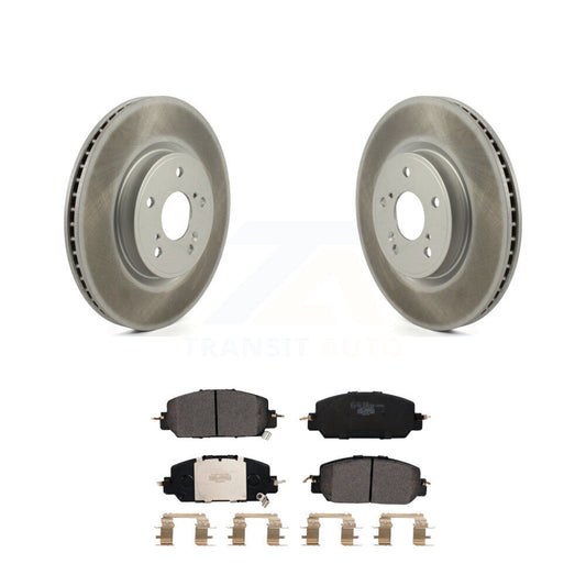 Coated Disc Rotors and Ceramic Brake Pads Kit-KGT-102091 - Kit.bestparts.ca