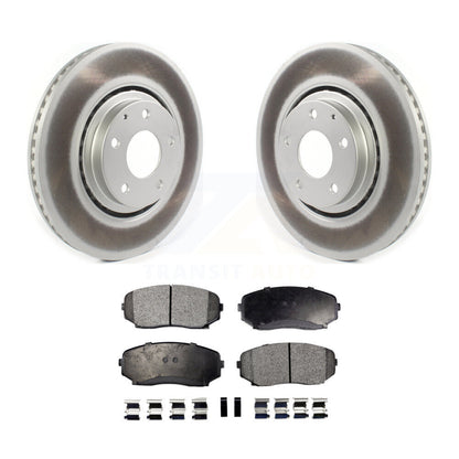Coated Disc Rotors and Ceramic Brake Pads Kit-KGT-102092 - Kit.bestparts.ca