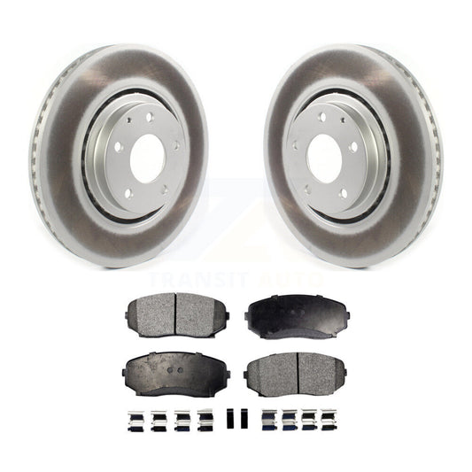Coated Disc Rotors and Ceramic Brake Pads Kit-KGT-102092 - Kit.bestparts.ca
