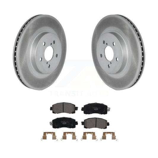 Coated Disc Rotors and Ceramic Brake Pads Kit-KGT-102093 - Kit.bestparts.ca