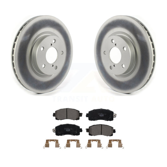 Coated Disc Rotors and Ceramic Brake Pads Kit-KGT-102094 - Kit.bestparts.ca