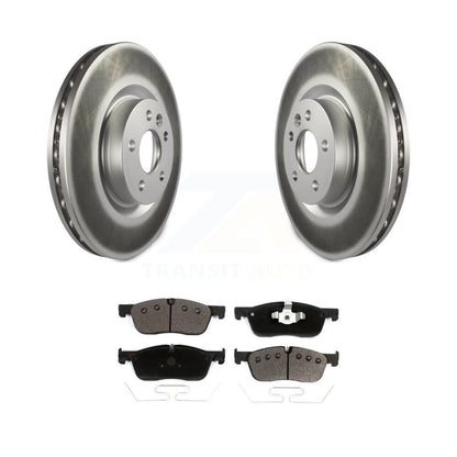 Coated Disc Rotors and Ceramic Brake Pads Kit-KGT-102097 - Kit.bestparts.ca