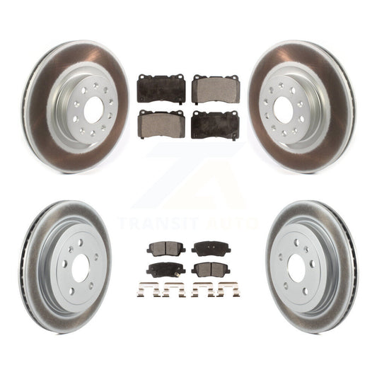 Disc Rotors and Ceramic Brake Pads Kit-KGT-102108 - Kit.bestparts.ca