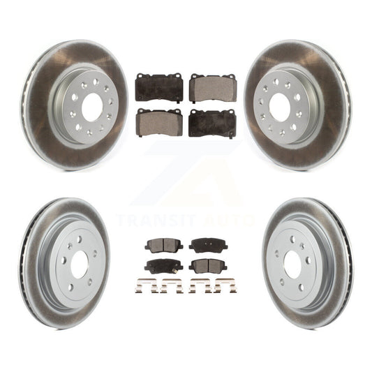 Disc Rotors and Ceramic Brake Pads Kit-KGT-102109 - Kit.bestparts.ca