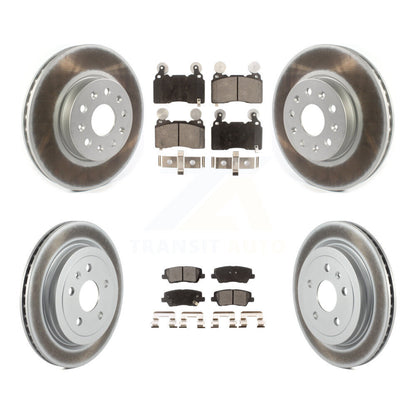 Disc Rotors and Ceramic Brake Pads Kit-KGT-102113 - Kit.bestparts.ca