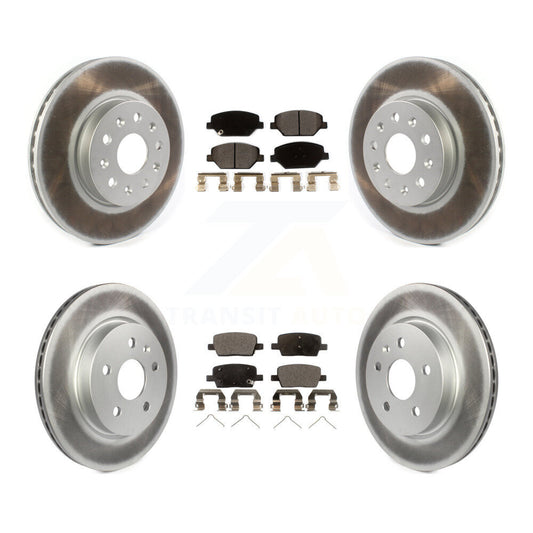 Disc Rotors and Ceramic Brake Pads Kit-KGT-102114 - Kit.bestparts.ca