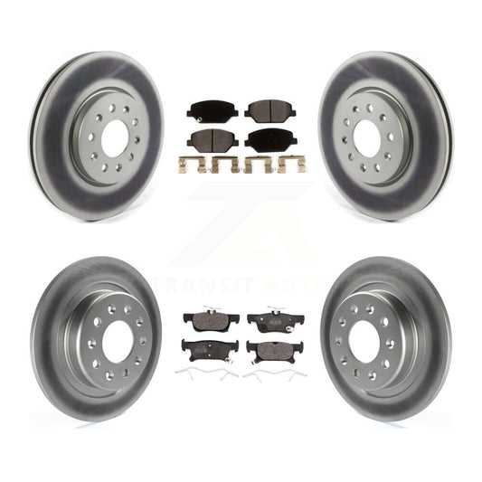Disc Rotors and Ceramic Brake Pads Kit-KGT-102116 - Kit.bestparts.ca
