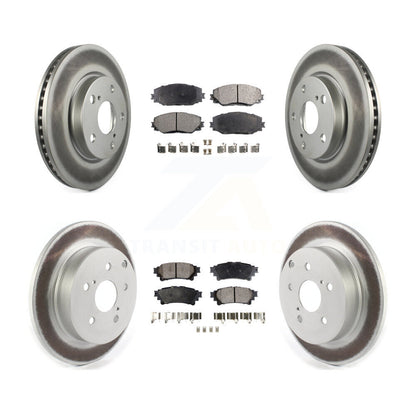 Disc Rotors and Ceramic Brake Pads Kit-KGT-102145 - Kit.bestparts.ca