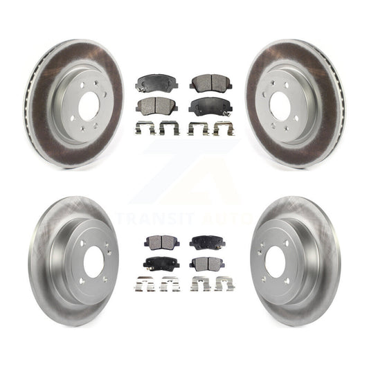 Disc Rotors and Ceramic Brake Pads Kit-KGT-102156 - Kit.bestparts.ca