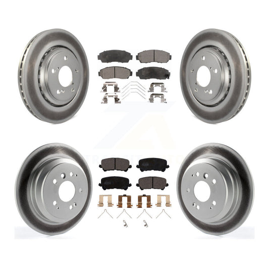 Disc Rotors and Ceramic Brake Pads Kit-KGT-102158 - Kit.bestparts.ca