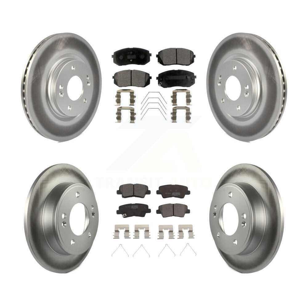 Disc Rotors and Ceramic Brake Pads Kit-KGT-102168