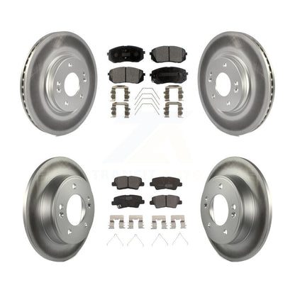 Disc Rotors and Ceramic Brake Pads Kit-KGT-102168