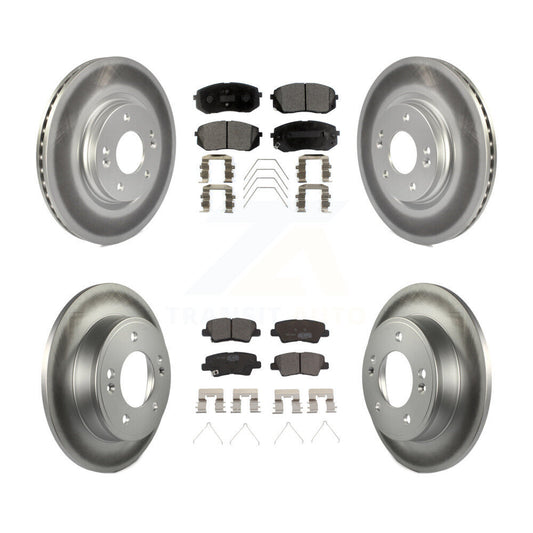 Disc Rotors and Ceramic Brake Pads Kit-KGT-102168