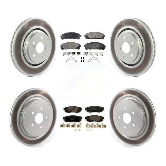 Disc Rotors and Ceramic Brake Pads Kit-KGT-102172 - Kit.bestparts.ca