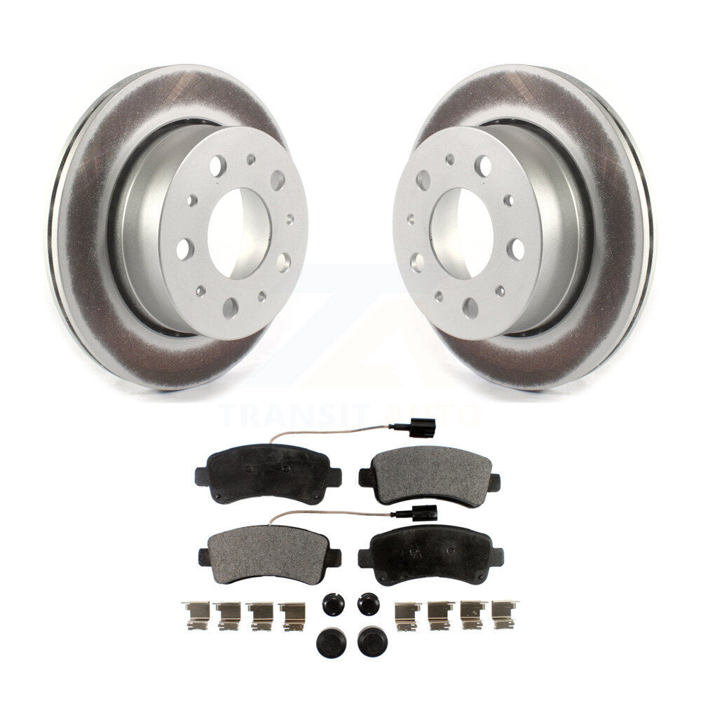 Coated Disc Rotors and Ceramic Brake Pads Kit-KGT-102204 - Kit.bestparts.ca