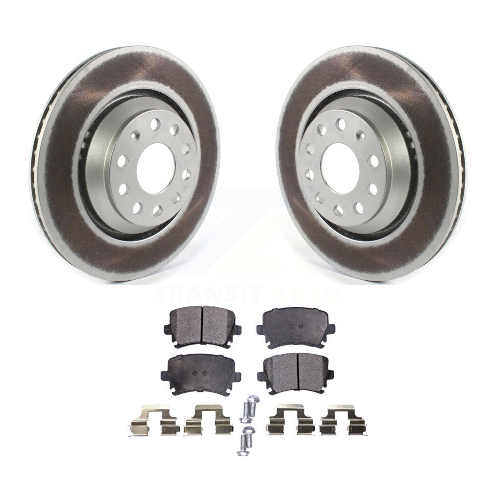 Coated Disc Rotors and Ceramic Brake Pads Kit-KGT-102205 - Kit.bestparts.ca