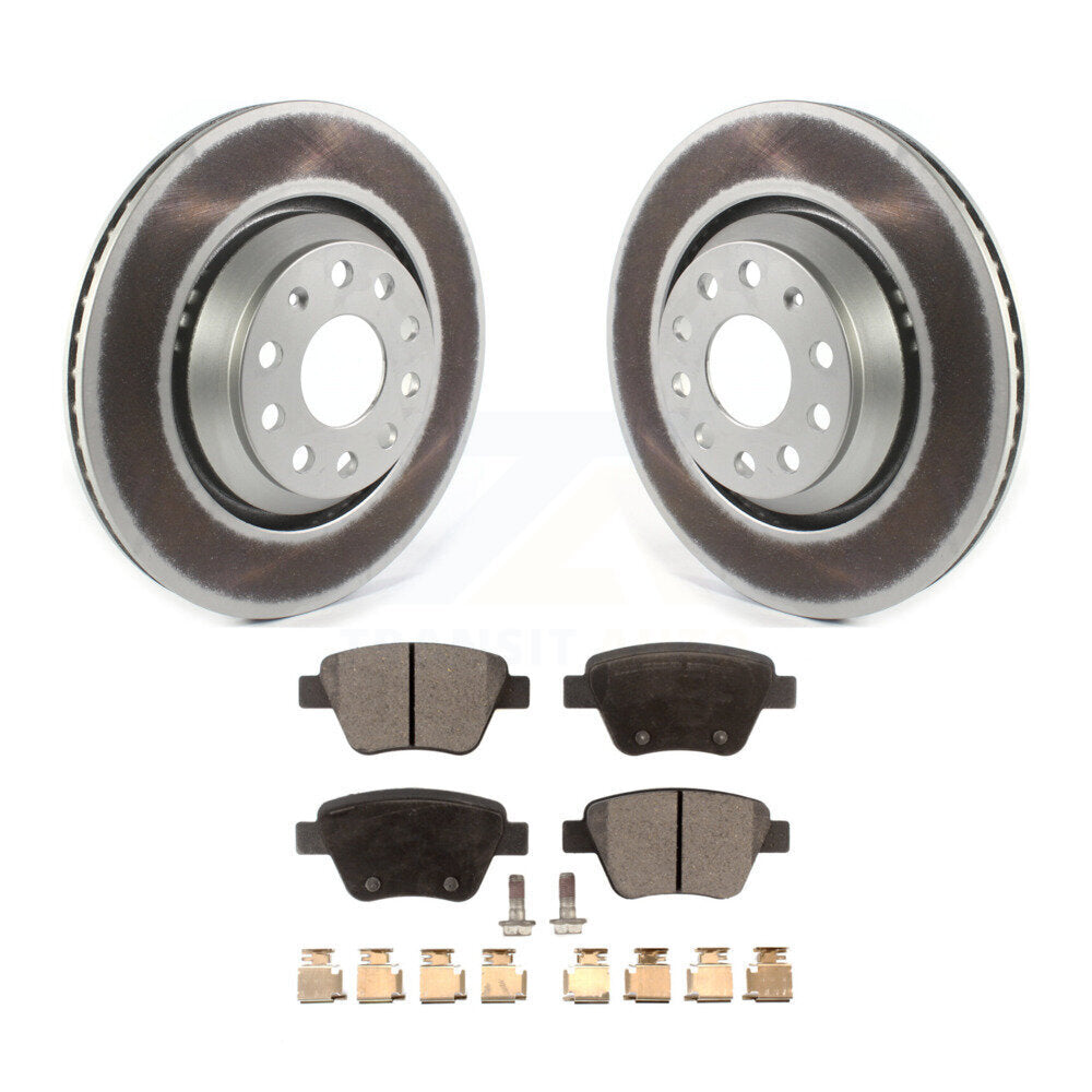 Coated Disc Rotors and Ceramic Brake Pads Kit-KGT-102206 - Kit.bestparts.ca