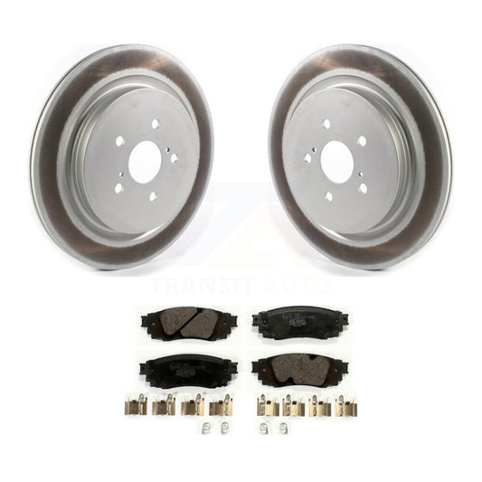 Coated Disc Rotors and Ceramic Brake Pads Kit-KGT-102213 - Kit.bestparts.ca