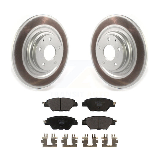 Coated Disc Rotors and Ceramic Brake Pads Kit-KGT-102215 - Kit.bestparts.ca